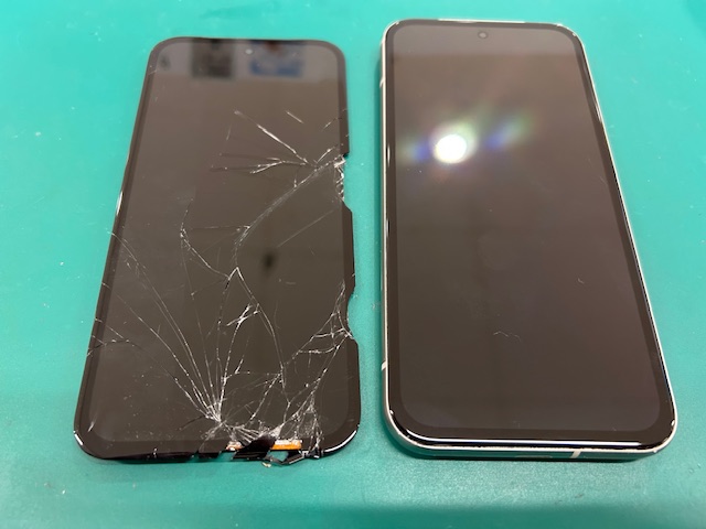 Google Pixel 8a 液晶画面交換修理承ります☆スマホ修理工房アル・プラザ小杉店